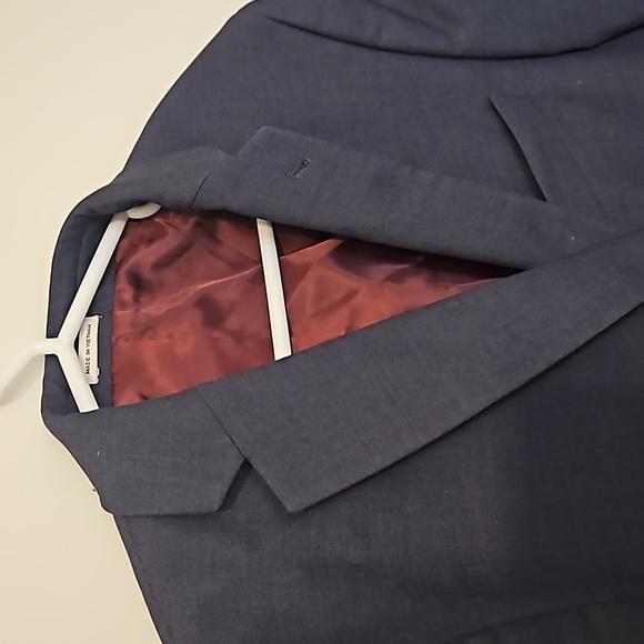 Boys size 14 Joseph Abboud suit jacket, navy blue - Picture 2 of 7